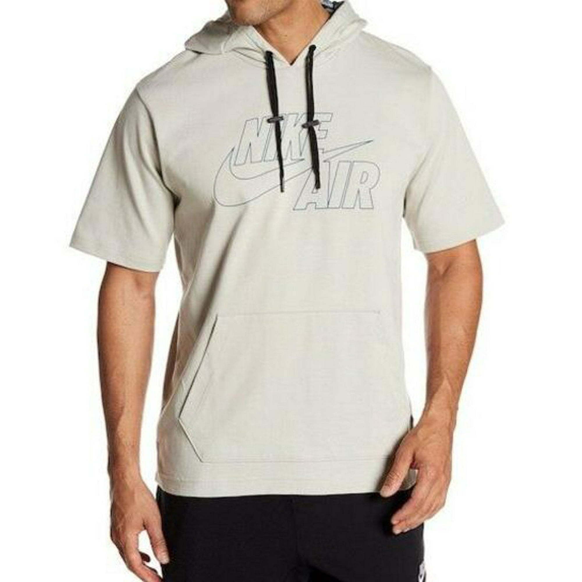 Nike Mens Logo Sweatshirt Size Pal Gray 2xl